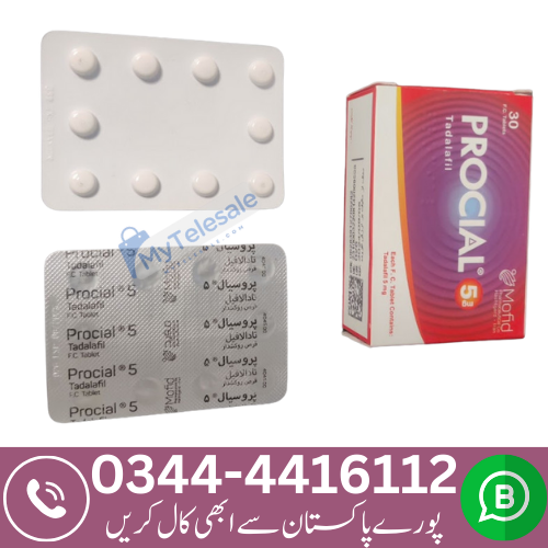 Procial 5mg Tadalafil Tablets